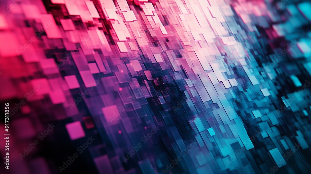 Abstract geometric background with pink and blue Abstract geometric background with pink and blue
