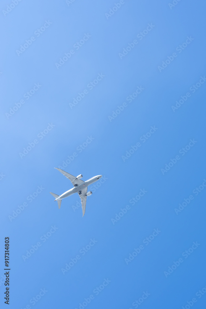 青空を飛ぶ飛行機 青空を飛ぶ飛行機