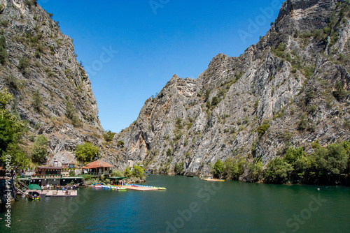 Summer day in Matka Canyon