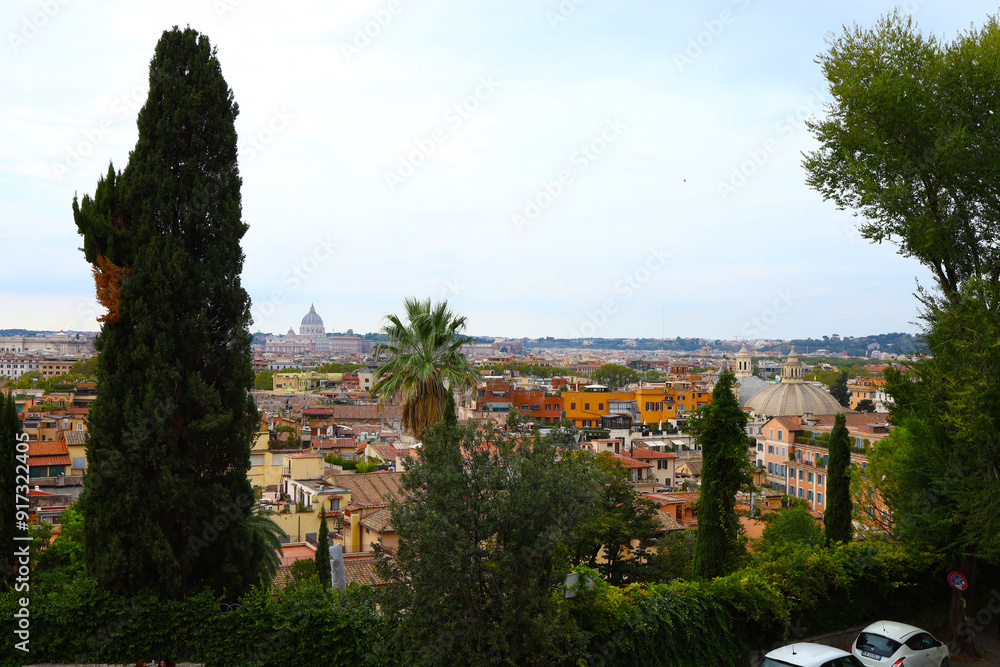 Naklejka premium vista di roma