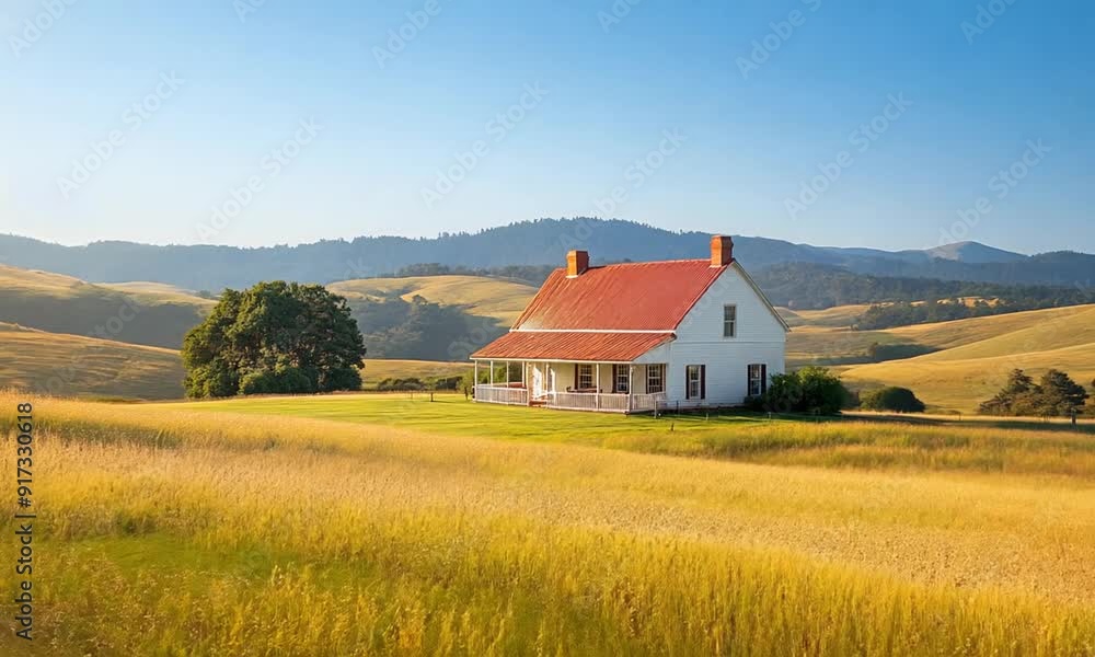 landscape with a barn landscape with a barn