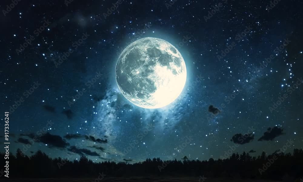 full moon over a sky full moon over a sky