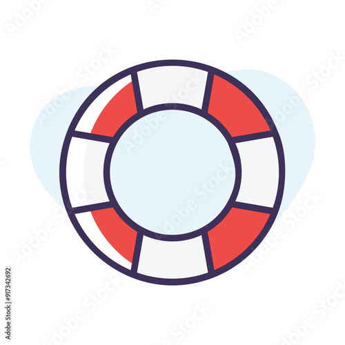 Swiming Ring vector icon