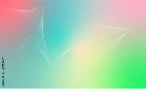 fluorescent vibrant multicolored gradient background