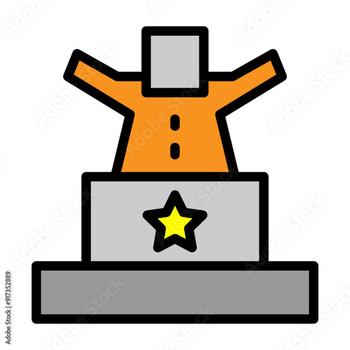 Jackbox Vector Filled Icon Design