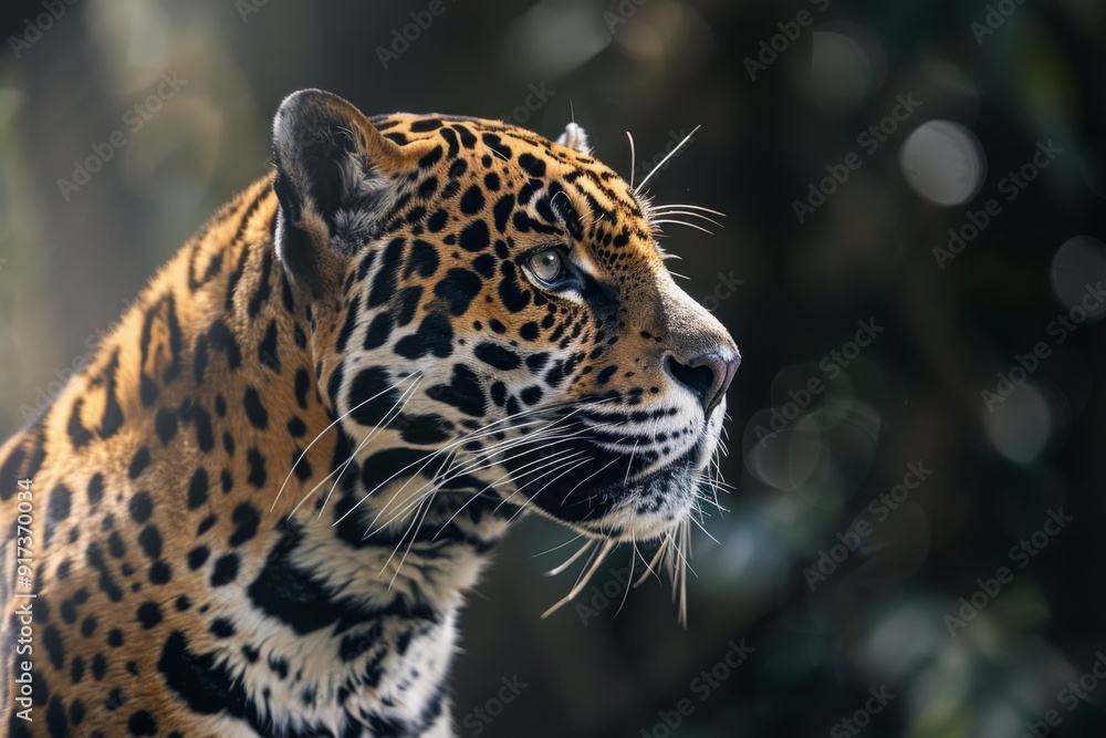 Obraz premium A series of captivating wildlife photographs, each depicting the untamed beauty and grace of animals in their natural habitats.