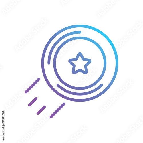Frisbee vector icon