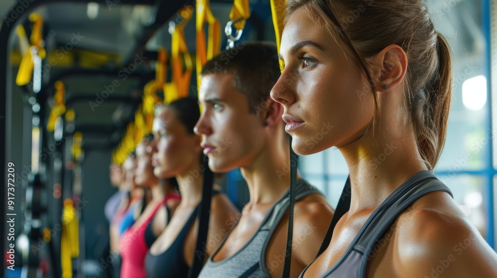 Fitness Studio Training with Suspension Trainers Fitness Studio Training with Suspension Trainers