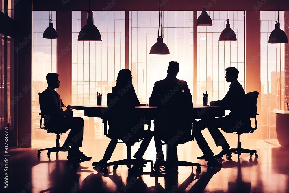 creative team having a brainstorming session around table , generative ai, creative team having a brainstorming session around table , generative ai,