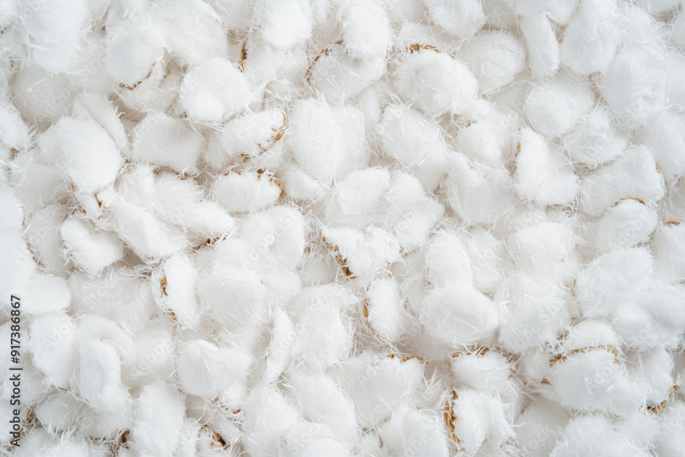A cotton texture background showcases the soft, breathable, and natural feel of cotton fibers A cotton texture background showcases the soft, breathable, and natural feel of cotton fibers