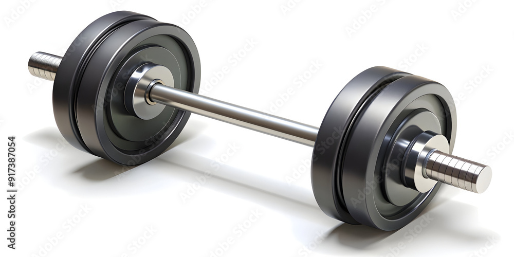 Naklejka premium isometric gym weight