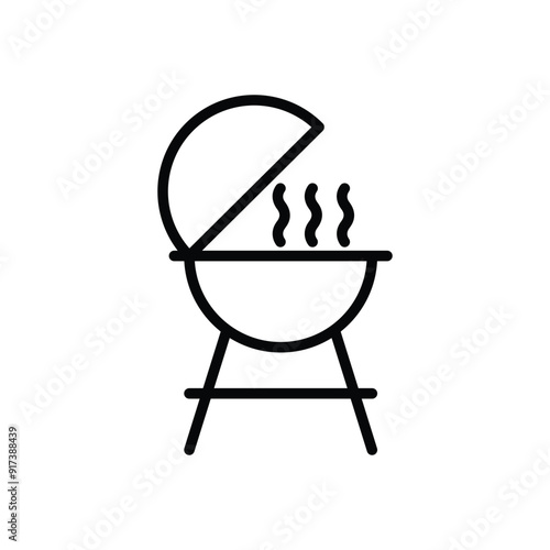 Bbq Grill vector icon