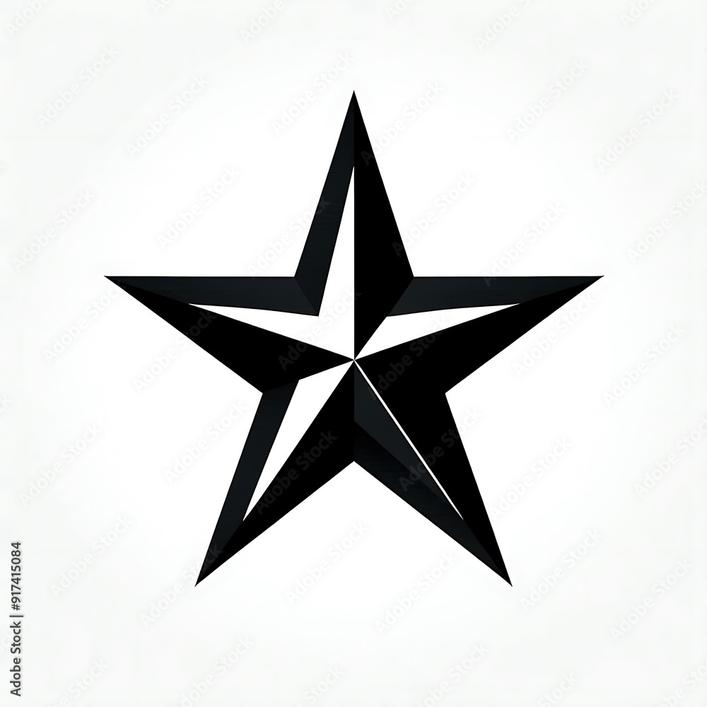 Obraz premium Star vector icon symbol