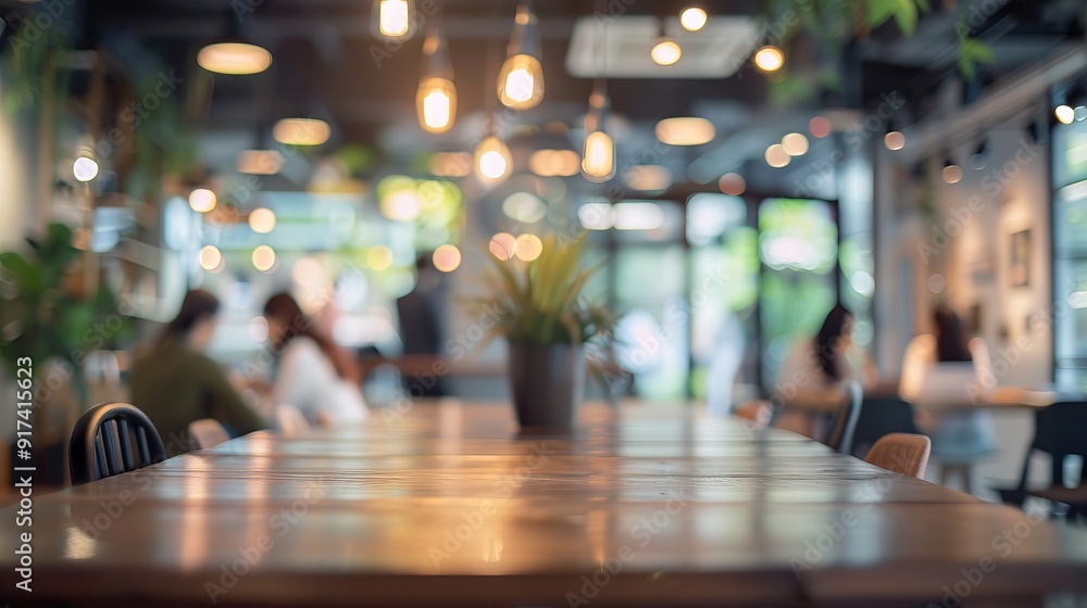 Business office with blurred people casual wear, with blurred bokeh background Business office with blurred people casual wear, with blurred bokeh background
