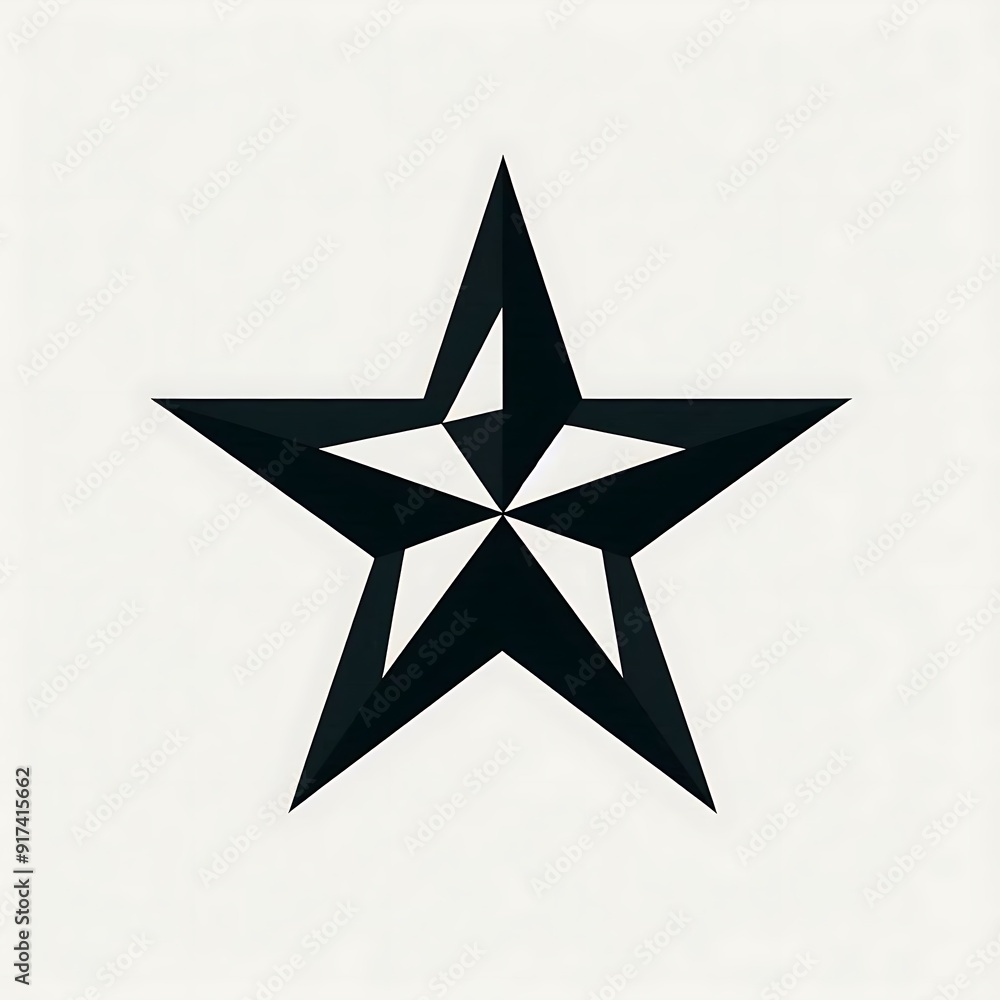 Obraz premium Star vector icon symbol