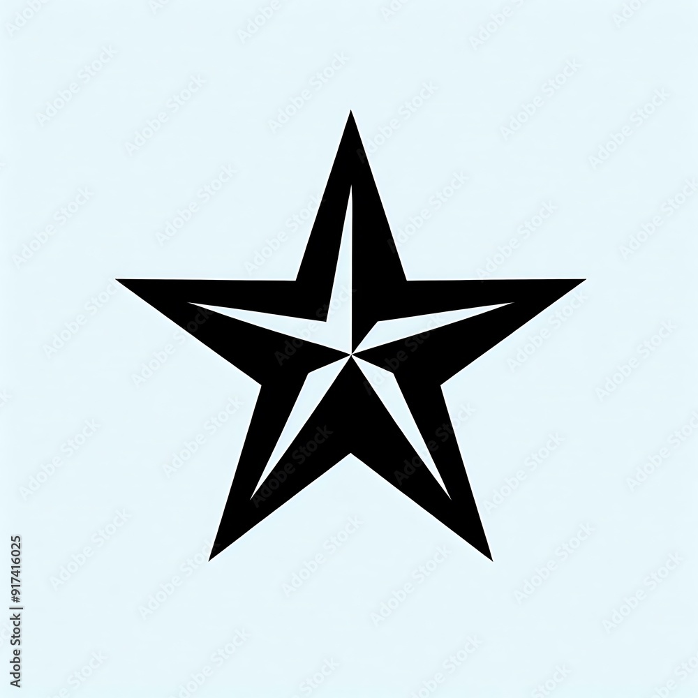 Obraz premium Star vector icon symbol