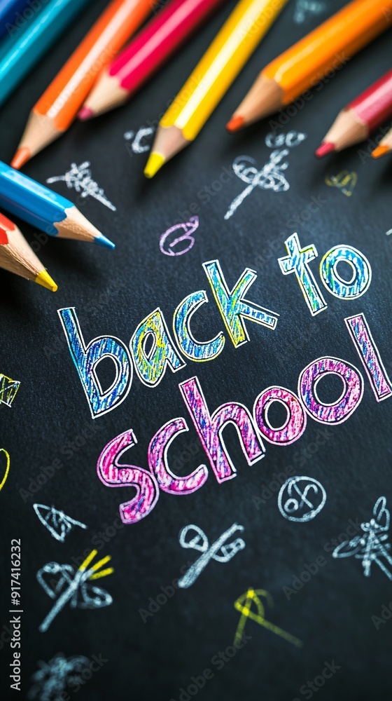 back to school text poster back to school text poster
