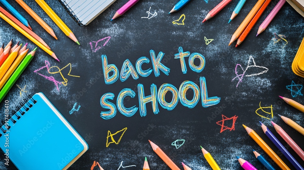 back to school text poster back to school text poster