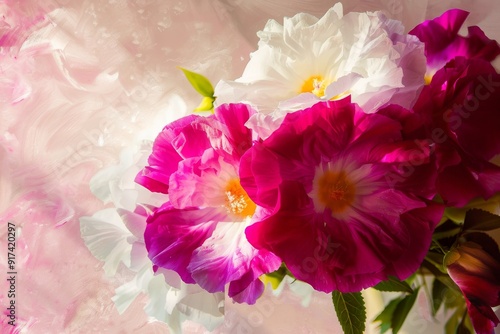 Close-up of red poppies, isolated poppy flowers with buds on a clear backdrop, in a png format. Beautiful simple AI generated image in 4K, unique.