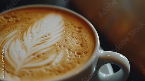 Mastering Latte Art: A Close-Up Look at Specialty Coffee and the Culture Behind It photo