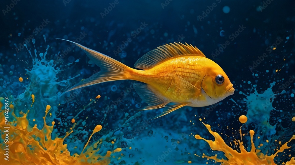 fish in aquarium fish in aquarium