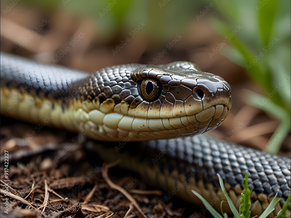 close up of a snake close up of a snake