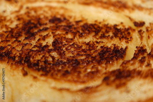 Wallpaper Mural close up of bread. toasted bread with butter. toasted bread texture. food with selective focus. Torontodigital.ca