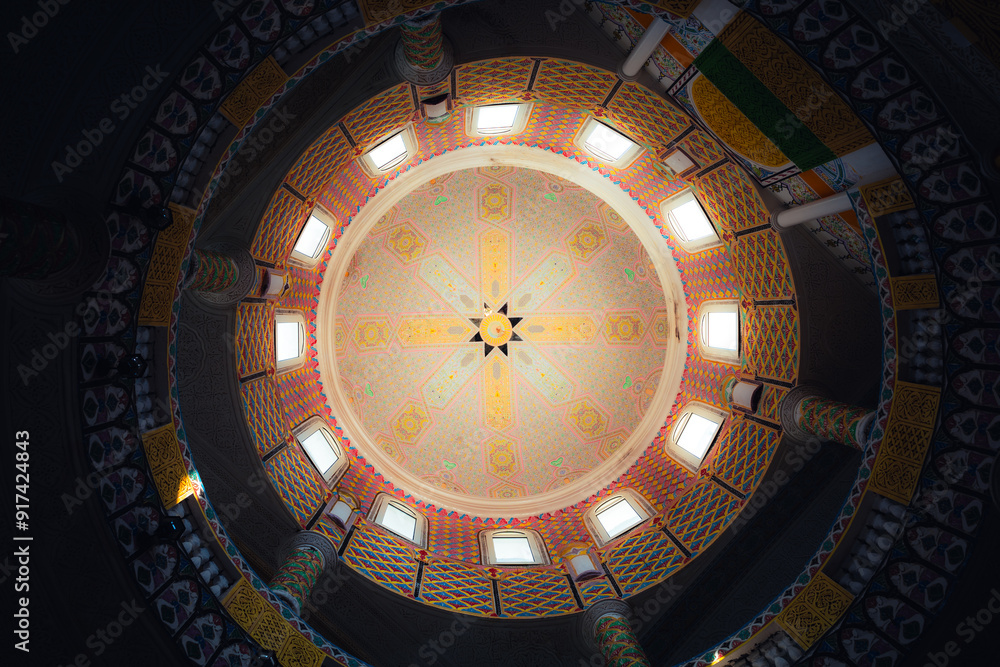 Obraz premium ceiling of a building