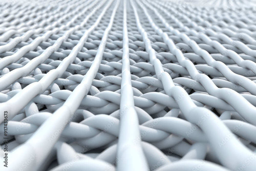 Close-up of fabric interlaced fiber.. Beautiful simple AI generated image in 4K, unique. Close-up of fabric interlaced fiber.. Beautiful simple AI generated image in 4K, unique.