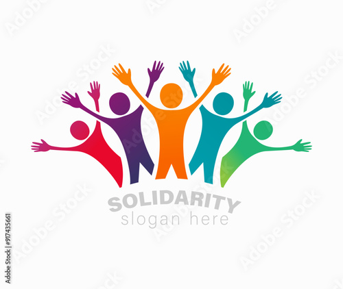 Family Solidarity logo illustration