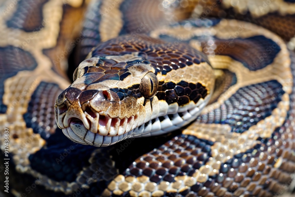 close - up of a python snake.. Beautiful simple AI generated image in 4K, unique. close - up of a python snake.. Beautiful simple AI generated image in 4K, unique.