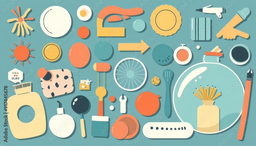 Abstract Shapes and Objects. Abstract Shapes and Objects.
