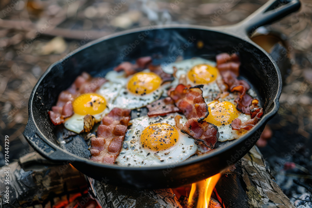 Classic Breakfast, Ham and Eggs Classic Breakfast, Ham and Eggs