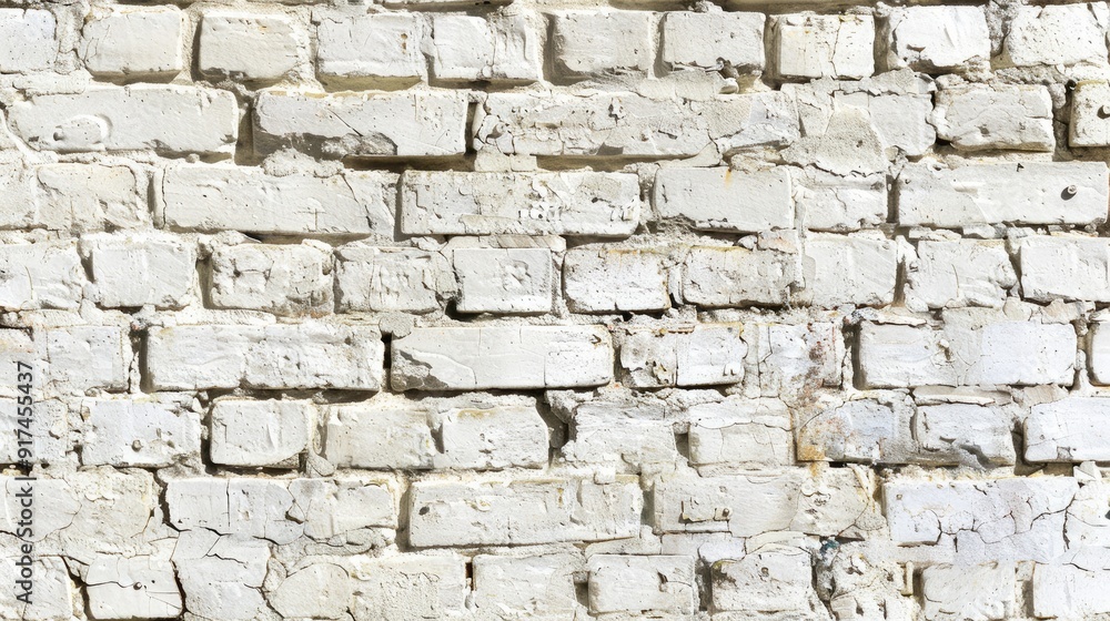 Antique white brick wall texture as panoramic background for design. Antique white brick wall texture as panoramic background for design.