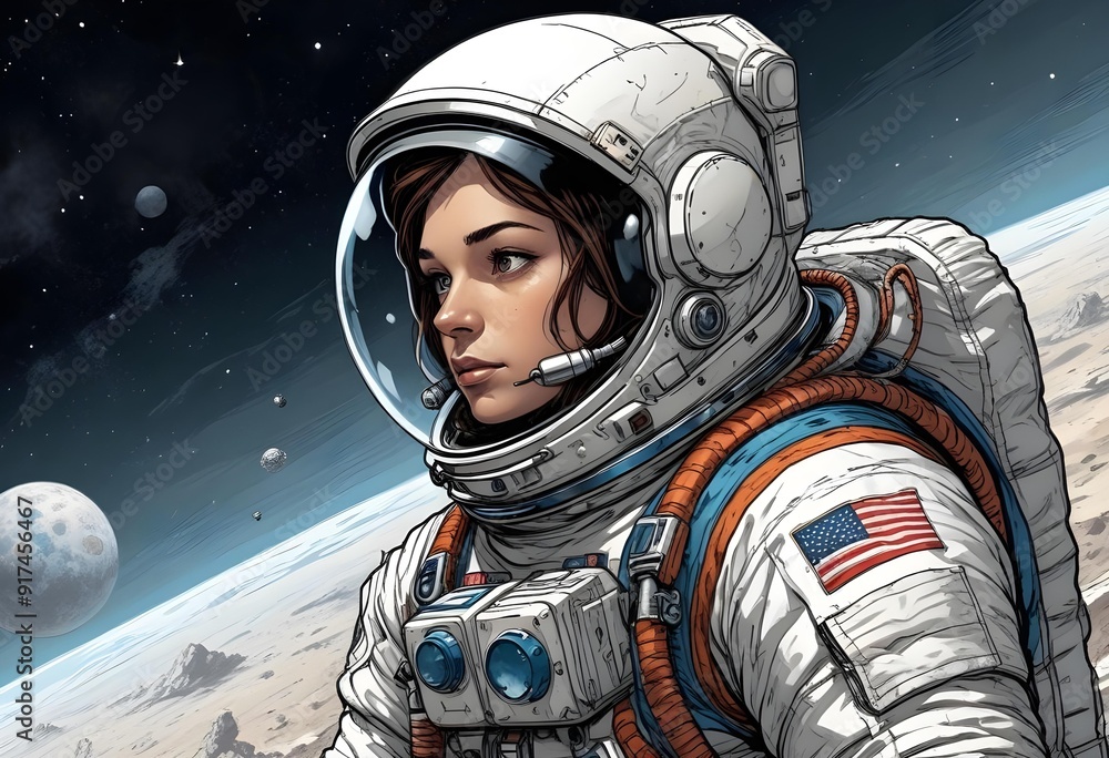 Astronaut vector design for using business. Astronaut vector design for using business.