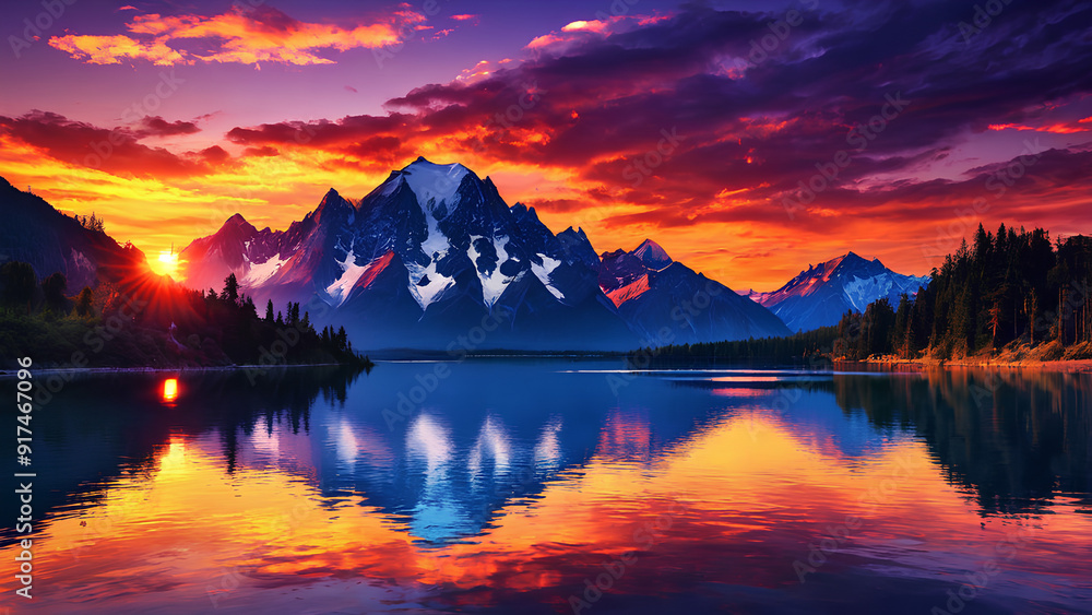 Captivating Sunset Views - Beauty of Sunset Landscapes Captivating Sunset Views - Beauty of Sunset Landscapes