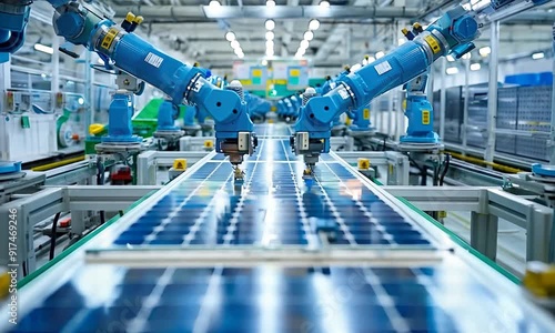 Automated Solar Panel Manufacturing
