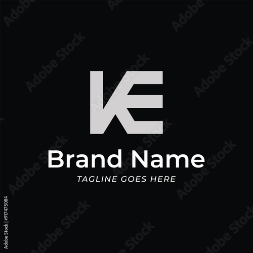 KE Letter Logo