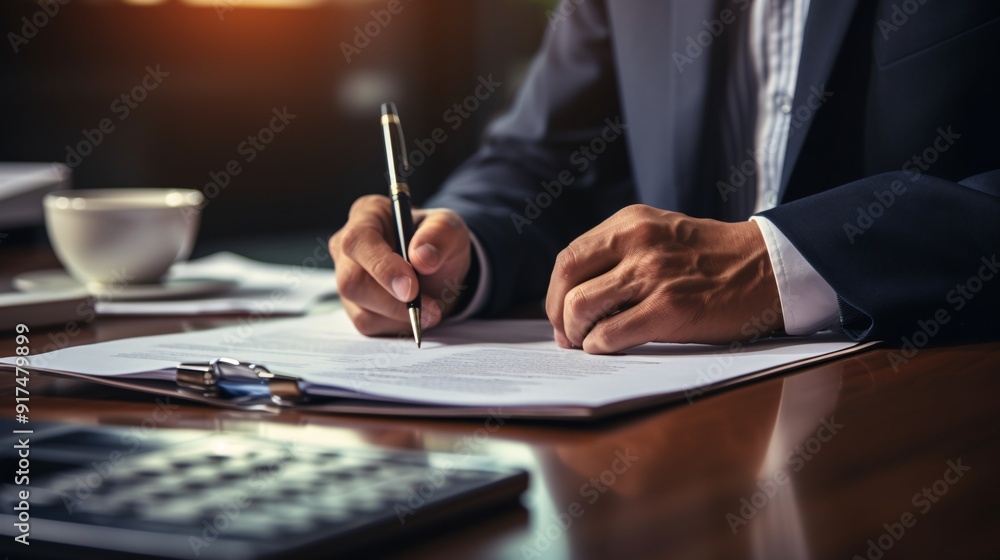 Financial planners developing long-term business strategies Financial planners developing long-term business strategies