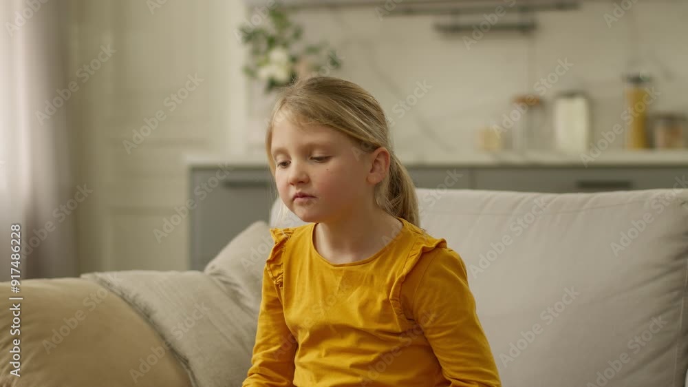 Little girl home biting eat apple food nutrition grabbing tooth pain dental disease hurt toothache dentistry child mouth sick cheek touching injury cavity jaw sensitivity suffering unwell illness oral Little girl home biting eat apple food nutrition grabbing tooth pain dental disease hurt toothache dentistry child mouth sick cheek touching injury cavity jaw sensitivity suffering unwell illness oral