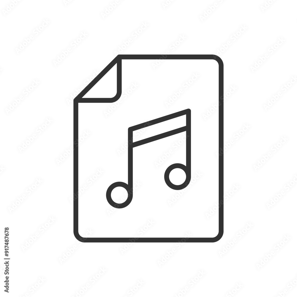 Music File Icon Music File Icon