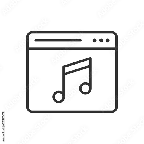 Web Music Icon