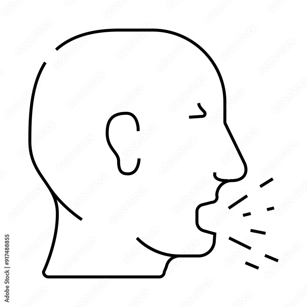 shouting husband and divorce line icon vector. shouting husband and divorce sign. isolated contour symbol black illustration shouting husband and divorce line icon vector. shouting husband and divorce sign. isolated contour symbol black illustration
