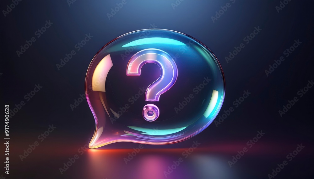 Question mark and speech bubble background Question mark and speech bubble background