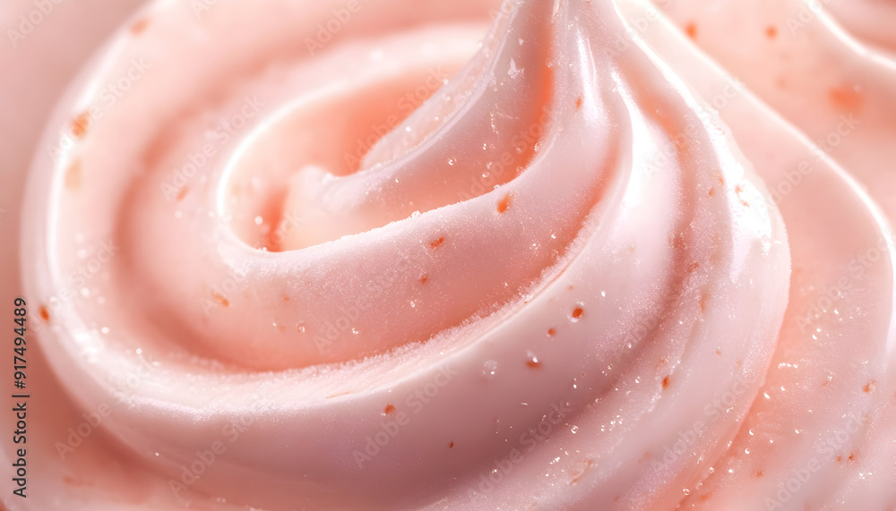 Close-up illustration of ice cream texture Close-up illustration of ice cream texture