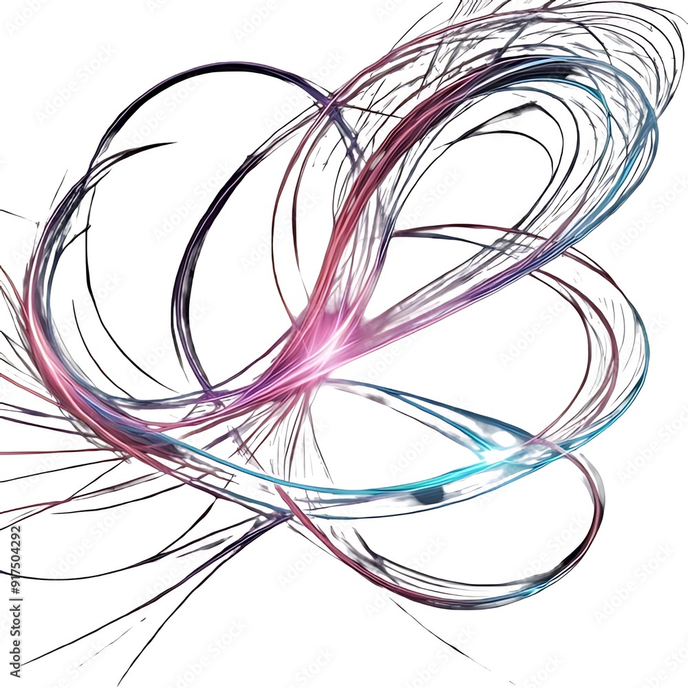 abstract curved lines, light background design, 3d render abstract curved lines, light background design, 3d render