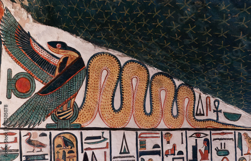 Tomb of Nefertari in the Valley of queens. Luxor. Egypt.