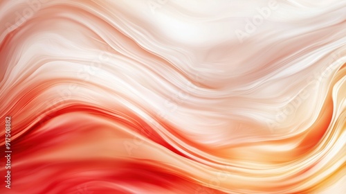 Flowing abstract background in warm tones