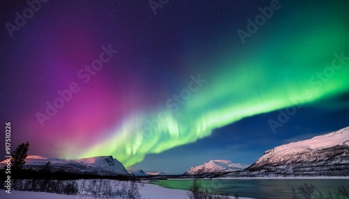 the best place to see the auroras swedish lapland photo