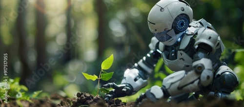 Robot Caring for Nature